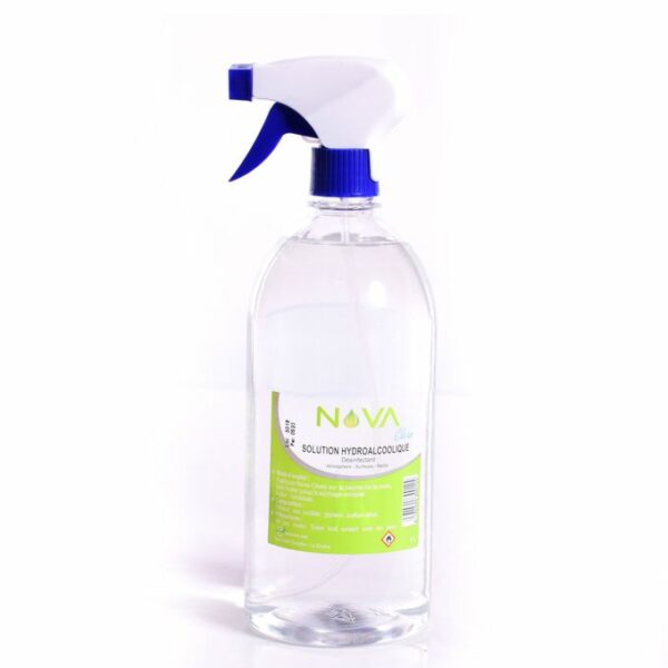 Nova Solution Spray Désinfectant Hydroalcoolique 1 L en Tunisie