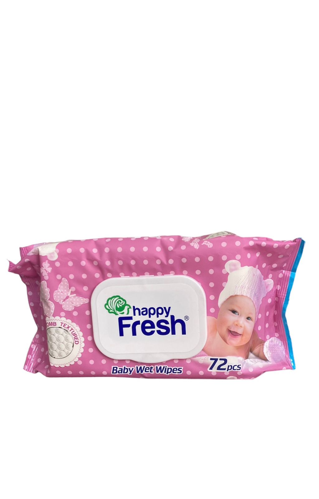 Paquet de 72 lingettes Bébé Happy fresh